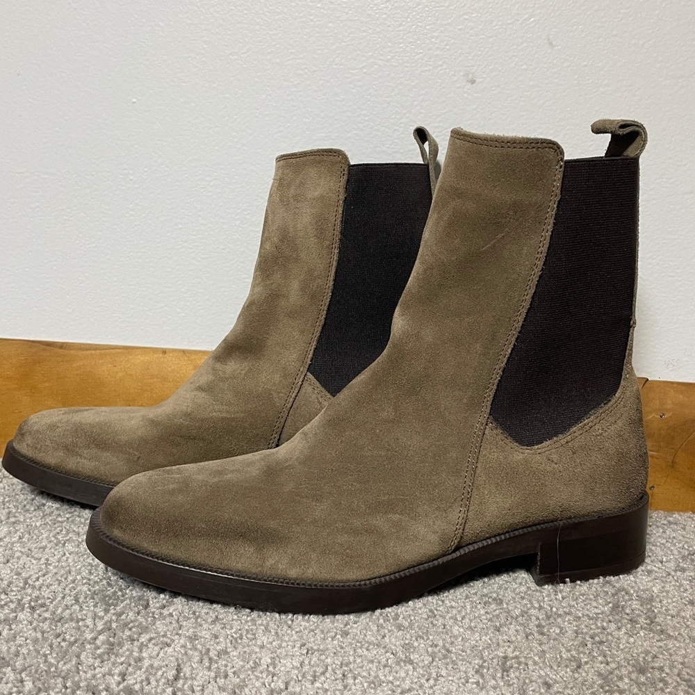 Emanuele Crasto‎ Tan/taupe Chelsea Boots Women’s size EU 39/US 8-8.5